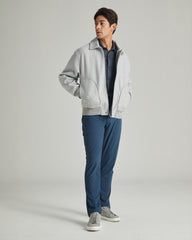 WOOLIKE TAILORED BOMBER JACKET