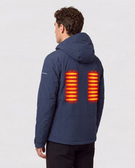 Hooded Waterproof Heated Jacket