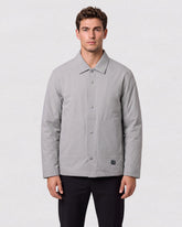 Lapel Collar Snap-Button Heated Jacket