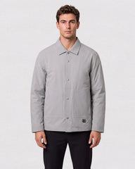Lapel Collar Snap-Button Heated Jacket