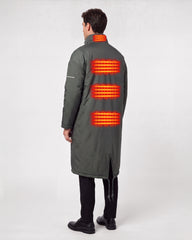 Unisex Long Heated Puffer Coat