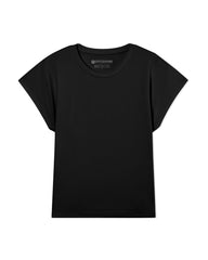 WOMEN'S SLIM FIT CAP SLEEVE TEE