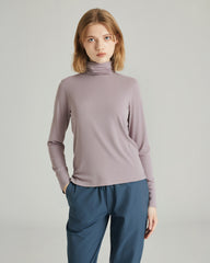 SLIM FIT HIGH NECK TOP