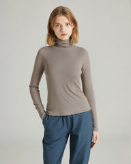 SLIM FIT HIGH NECK TOP