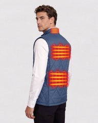 Diamond-Quilted Smart Heated Vest
