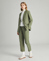 STRETCH TWILL CROP PANT