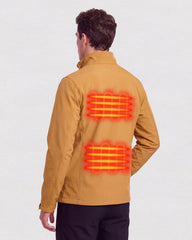 Business Casual Heated Softshell Jacket