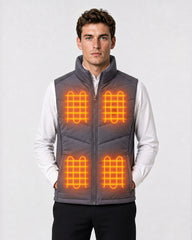 Men's 5-Zone Heated Puffer Vest
