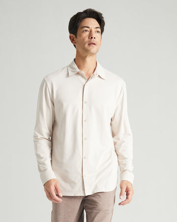 MELANGE DRESS SHIRT