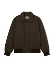 WOOLIKE TAILORED BOMBER JACKET