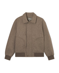 WOOLIKE TAILORED BOMBER JACKET