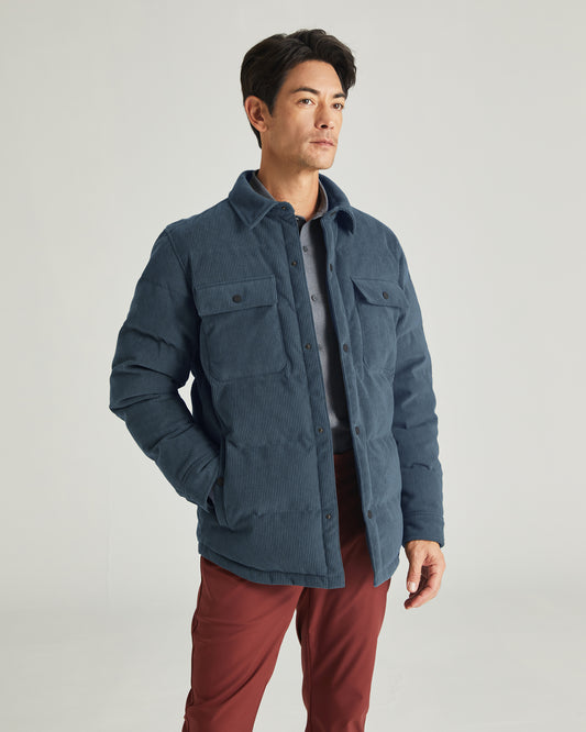 RUGGED CORDUROY OVERSHIRT