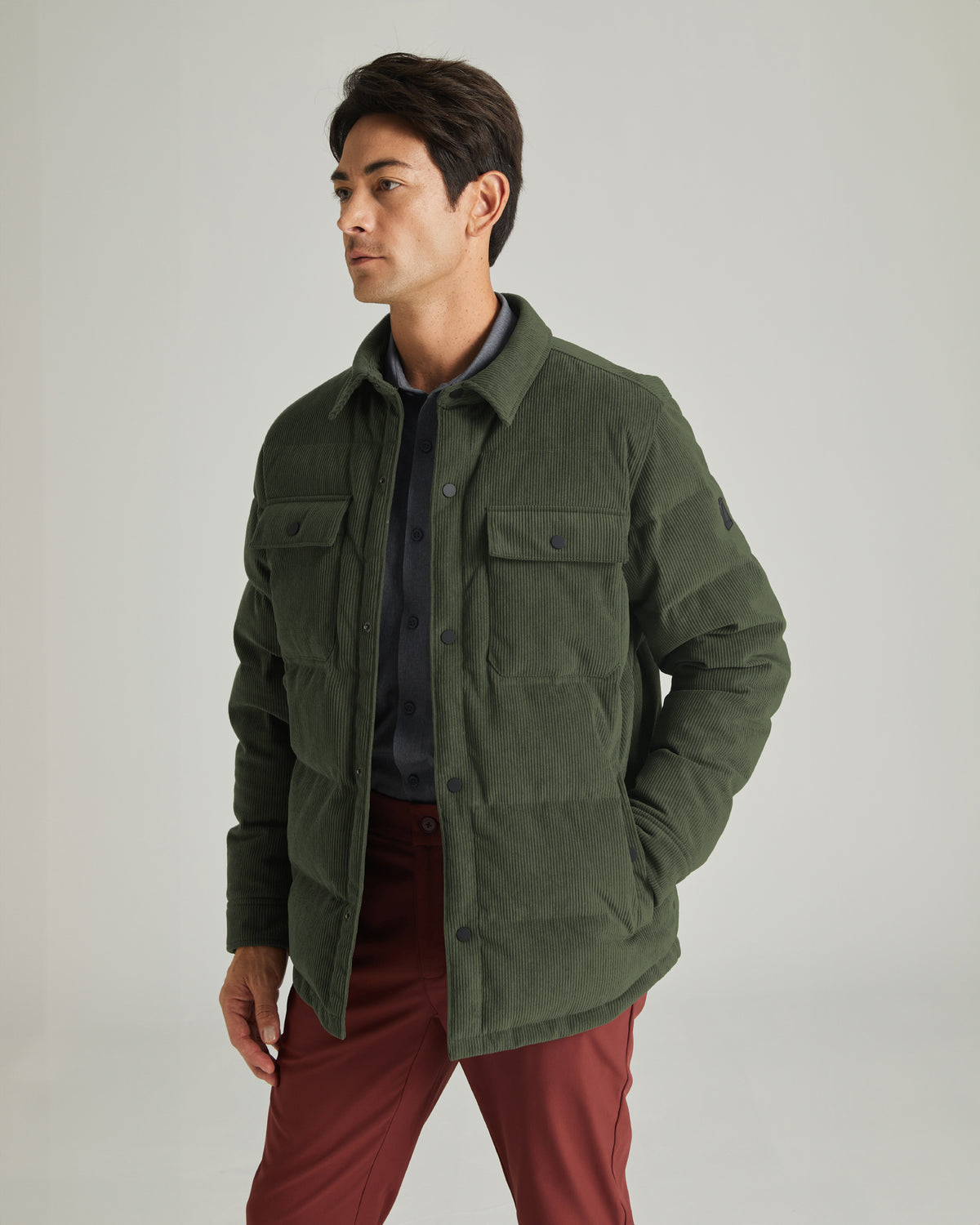 RUGGED CORDUROY OVERSHIRT