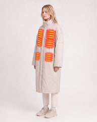 Unisex Long Heated Puffer Coat