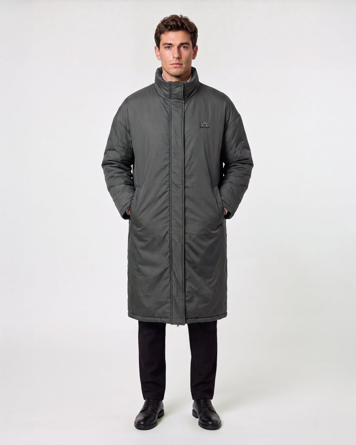 Unisex Long Heated Puffer Coat