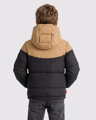 Puffer Jacket with AirTag Tracker