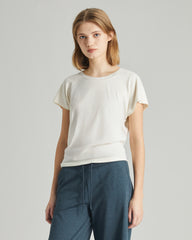 WOMEN'S SLIM FIT CAP SLEEVE TEE