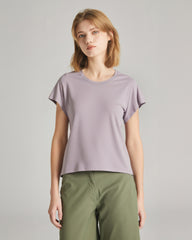 WOMEN'S SLIM FIT CAP SLEEVE TEE