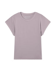 WOMEN'S SLIM FIT CAP SLEEVE TEE
