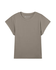 WOMEN'S SLIM FIT CAP SLEEVE TEE