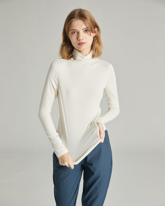 SLIM FIT HIGH NECK TOP