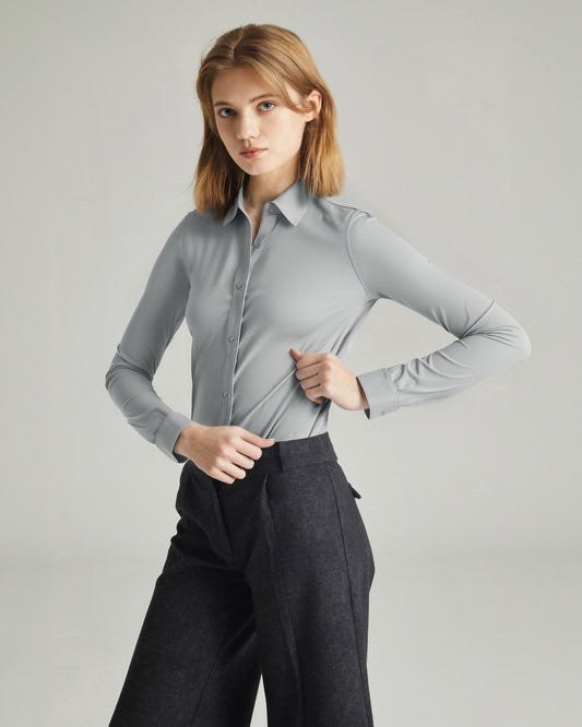 SLIM FIT COOL TECH DRESS SHIRT