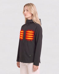 Hooded Softshell Heated Jacket