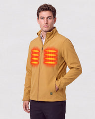 Business Casual Heated Softshell Jacket