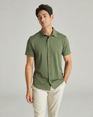 COOL TECH BUTTON FRONT SHIRT