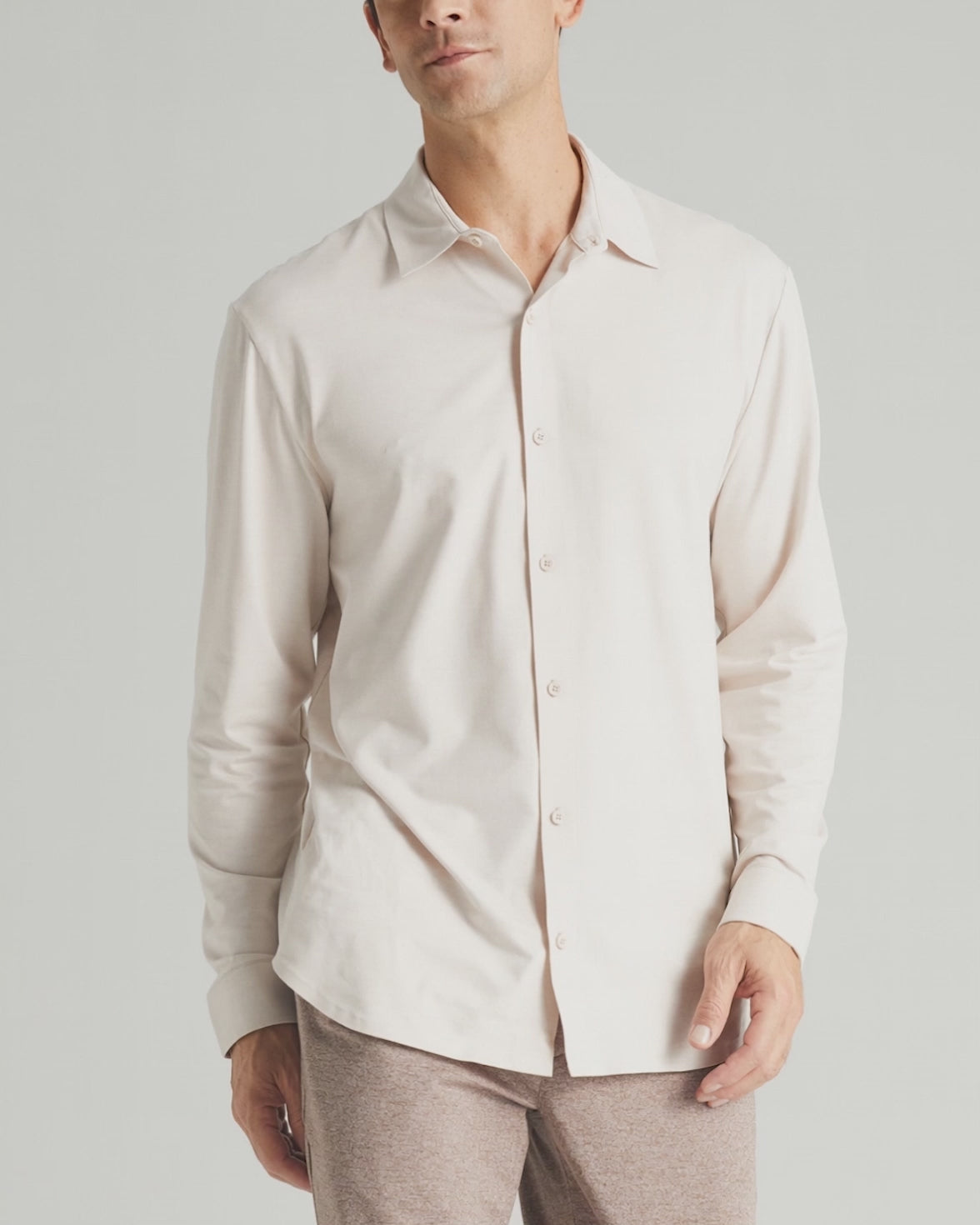 MELANGE DRESS SHIRT