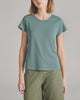 WOMEN'S SLIM FIT CAP SLEEVE TEE