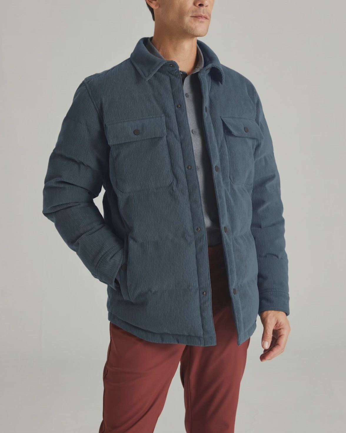 RUGGED CORDUROY OVERSHIRT