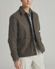 TAILORED WOOLIKE SHIRT JACKET