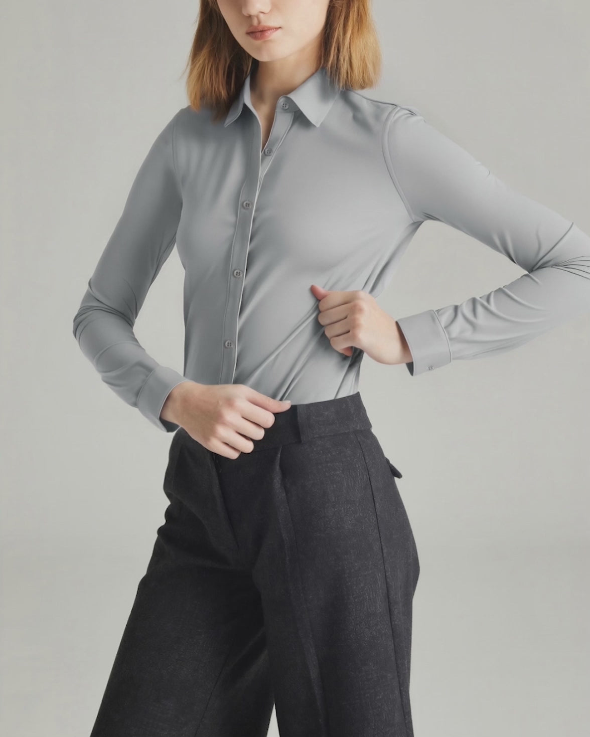 SLIM FIT COOL TECH DRESS SHIRT